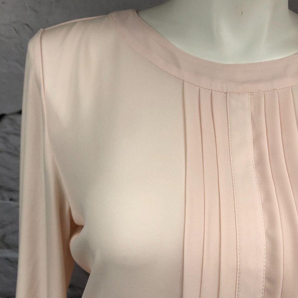 Karl Lagerfeld pink 3/4 sleeve blouse - Picture 4 of 13